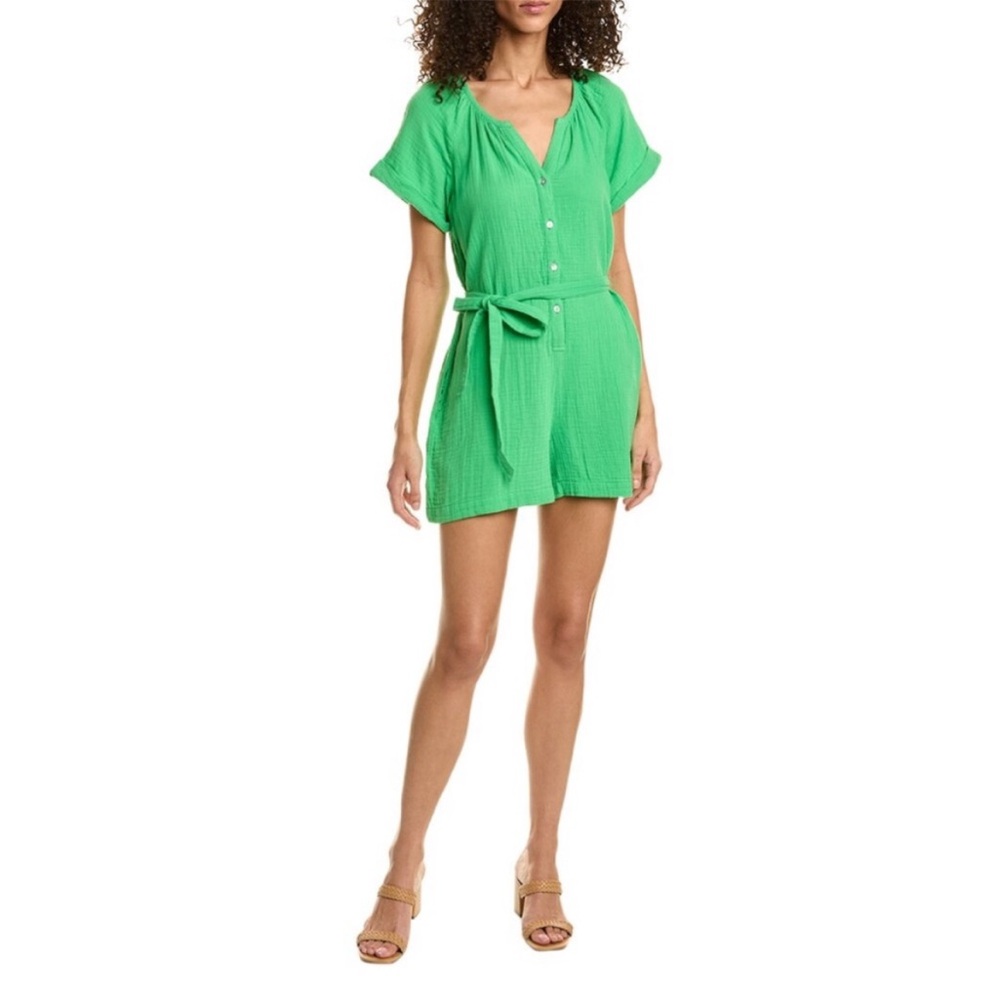 Tommy Bahama Green Gauze Romper
